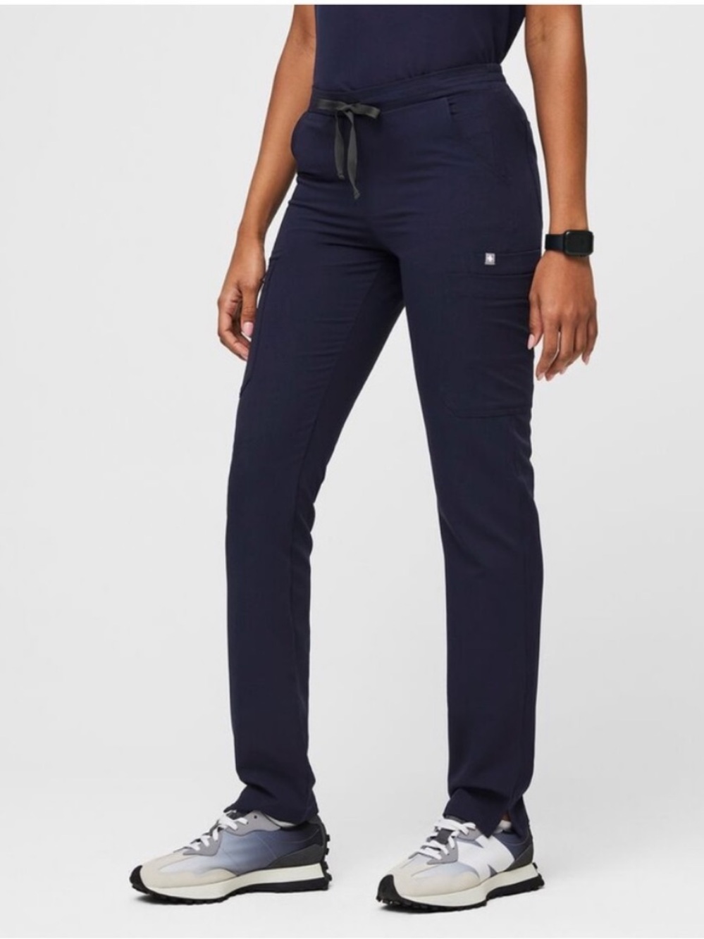 Figs Navy Yola Scrub Pants XSP